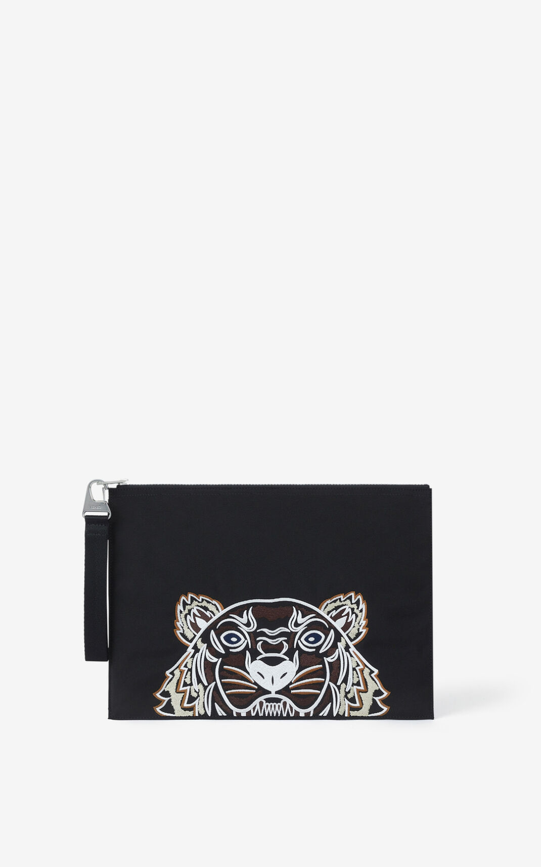 Kenzo καμβας Kampus Tiger πορτοφόλι γυναικεια μαυρα | GR896206